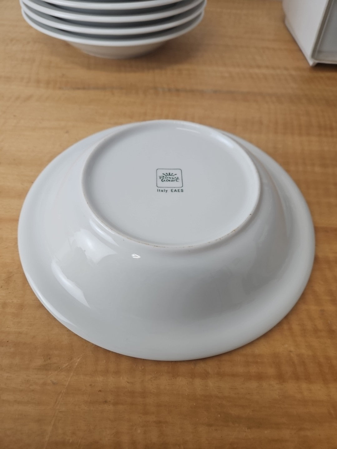 Richard Ginori スカラップエッジ皿 大皿 Richard Ginori 並行輸入品 リチャードジノリ プレート 26.5cm
