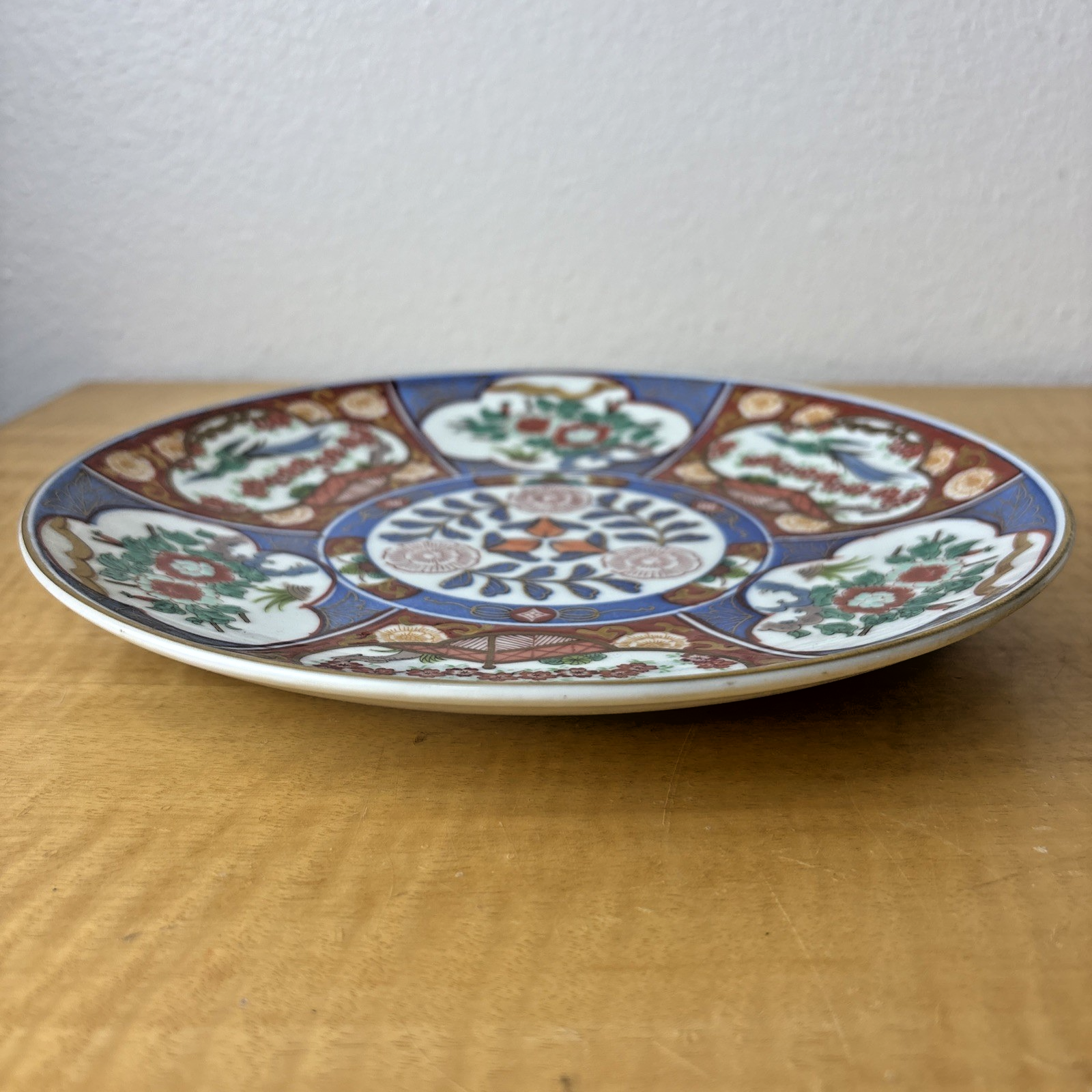 GOLD IMARI 古伊万里 有田焼 大皿 HandPainted 有田焼 ゴールド伊万里 飾り皿 大皿 45センチ 手描き - メルカリ